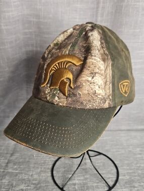 MSU Spartan Camo Hat